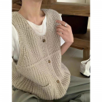 S&uuml;gisene Retro Soliidne Kootud Kampsun Vest Mantel Naiste Talvine Mood Varrukateta Vabaaja Kampsunid Naine Elegantne Kontori kudumid Vestid 24820 One Size