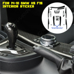 5D l&auml;ikiv BMW X5 F15 2014 2015 2016 2017 2018 CarbonFiber salongikleebis