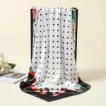 90 * 90 cm uus siidist sall naiste kevadsuvine dekoratiivne sall p&auml;ikesekaitsega reisisall S&uuml;gis- ja talvesall &otilde;huke v&auml;ljaanne 90*90CM