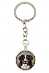 Bernese Mountain Dog, Berner Sennenhund - keychain with your photo, key decoration, bag pendant from Art-Dog brand