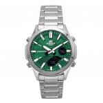 Casio Edifice Analoog-Digitaalne Roostevabast Terasest Roheline Tihviga Kvarts EFV-C120D-3A 100M Meeste K&auml;ekell roheline