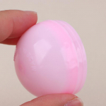 10 tk 45 mm plastikust pp m&auml;nguasjakapslid pool l&auml;bipaistvad v&auml;rvilised &uuml;mmargused &uuml;llatuspall lihtsalt avatavad lukud m&uuml;&uuml;giautomaadi jaoks