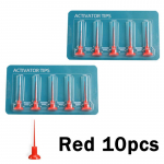 Dental Endo Activator otsik Sonic Irrigator Tips Endodontilised materjalid Hammaste tarvikud 3 v&auml;rvi Juurekanali instrument punane
