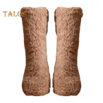 1 paar naiste talvesokid keskmise toru paksusega soojusisolatsiooniga Kodu Magamistoa kandmine P&otilde;randasokid &Uuml;hev&auml;rvilised libisemisvastased Kootud Igap&auml;evased Spordisokid roosa