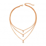Fashion Charm kaelakee pikenduskett Skin-touch riietumine kuldne