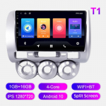 Autoraadio Android Auto Carplay jaoks Honda Jazz City 2004-2007 Multimeediumipleier peaseade Stereo GPS Navigatsioon BT WIFI 2+32GB 1+16GB