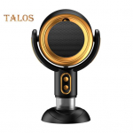 Lauaarvuti &otilde;hupuhasti USB-toitega negatiivse iooniga mini kaasaskantav v&auml;ljat&otilde;mbeventilaator 5v 8w kahekiiruseline reguleeritav suitsueemaldus korteri k&ouml;&ouml;gis lauapeal kasutamiseks kuldne