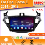 Opel Corsa E 2015-2019 jaoks Android Puuteekraaniga Keskne Multimeedia Navigatsioon GPS 4G Traadita Carplay Stereo Peaseade 2DIN 4 core 1GB+32GB carplay