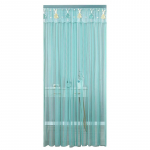 1tk vahekardin 100x200cm pol&uuml;estrist s&auml;&auml;sekindel uksekardin marli kardin rippkardin roosa