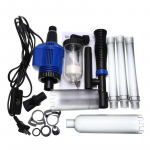 V&otilde;imas elektriline akvaariumi akvaariumi veevaheti liivapesumasin, vaakum-sifooniga t&ouml;&ouml;tav kruusa puhastusvahend akvaariumi puhastamiseks must