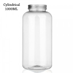 Pudelid Toidukanistrid etikettidega &Otilde;hukindlad toiduainete s&auml;ilitusmahutid Sahver Organisatsioon Ladustamine 500ML-Cylindrical