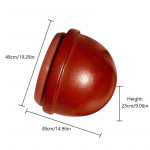 Puidust ukseluku kokkup&otilde;rkevastane mulgustusvaba vaikne kleepuv ukse peataja p&otilde;rkeraua p&otilde;randakinnitus