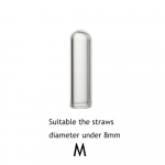 Kate Tolmukindlad pistikud L&auml;bipaistvad kaaned Korduvkasutatav joogik&otilde;rre kork k&otilde;rreotsad Katteklaasist k&otilde;rrekork M-1PC