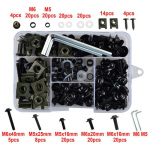 Mootorratta kaitsepoltide kinnitusklambrite kruvikomplekt KAWASAKI Z750 Z 750 Z800 Z750R Z250 Z1000 NINJA 250/300 Z900 ZX6R jaoks