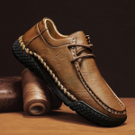 Moodsad meeste oxford kingad paeltega Mood Retro Madalad Briti stiilis T&ouml;&ouml;kingad v&auml;listingimustesse Vabaaja Nahast Hingavad Paadikingad mehed 38 khaki