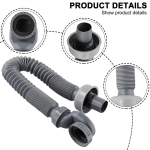 1 PC madala profiiliga 1 1/2 P Trap Paindlik vann Du&scaron;i &auml;ravoolutoru Lame P Trap Vaba seisev vanni &auml;ravool vanni vanni &auml;ravoolu jaoks 2024 CHINA