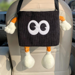 Auto pr&uuml;gikast salvr&auml;tikukarp multikas 2-in-1 auto vihmavarju hoiukorv auto istme seljatoe riputatav hoiukott tagaistme topsihoidja kohv