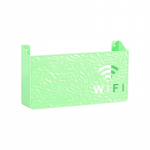 Traadita WiFi-ruuteri salvestuskarbi paneel Stb ilma augustamata seinakinnitus teler digiboksi riputatav salvestusruumi organiseerija riiuliklamber roheline