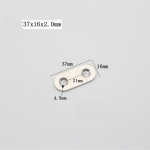 10 tk / komplekt roostevabast terasest lame nurgaga metallist kronsteini alus, mis toetab m&ouml;&ouml;blit furnituurid m&ouml;&ouml;bli nurga pistik