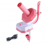 Youshengi elektriline l&otilde;ngakeeraja, reguleeritava kiirusega l&otilde;ngakera kerija, madalam m&uuml;ra, suure mahutavusega lauapealne l&otilde;ngajaotur heegeldajatele roosa