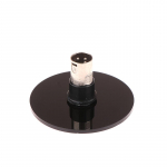 Isetegija tarvikud 8 cm must iminapa adapter 3Xlr armastusmasina pistikuga teleskoopilise lineaarse t&auml;iturmehhanismi kinnituse hoidiku jaoks onesize