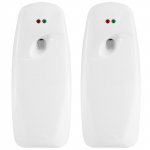 2tk Air Fresher jaotur Seinale paigaldatav 300 ml vedel automaatne parf&uuml;&uuml;misprei 3 reguleeritava režiimiga kodul&otilde;hnade jaoturi jaoks