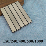 5 tk 150-3000 grit teemantviirusliist 160 * 23 mm kodumajapidamises kasutatava fikseeritud nurgaga terateritaja T&auml;pne terituskivi 160x23mm punane