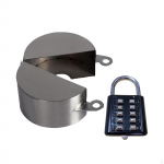 Outdoor Faucet Lock Water Valve Easy to Use Universal, Stainless Steel, Cover Metal