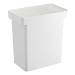 Yamazaki Jitsugyo &otilde;hukindel lemmikloomatoiduhoidla 12 kg koos m&otilde;&otilde;tetopsiga, valge lai 41 x 24 x kaanega on cm Tower Food Stocker hoiukonteiner 5617 u. valge