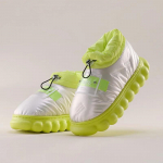 Poolsaapad, naiste talveplatvorm, soojad karusnahast kingad naiste vihmakindlast riidest, mugavast pehmest pl&uuml;&uuml;sist, paksud naistejalatsid 40