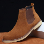 Meeste Saapad Luksuslik Kevad/Talv Elegantne Chelsea Saapad Mehed Lehma Suede Nahk Armastajate Vabaaja Jalan&otilde;ud Pluss Suurus 47 Zapatillas Hombregy 43