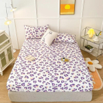 Multikasside &uuml;lemine lina komplekt, kuninganna suurus, armsa kassipoja voodipesu komplekt, Kawaii kassivoodi komplektid, magamistoa kaunistus lastele, teismelistele, t&auml;iskasvanutele 90x200x25cm 3pcs gray