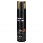 b.tan, first tan love, 1-hour self-tan mousse, dark violet base, 200ml (6.7fl oz)