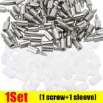 Roostevabast terasest rist isekeermestav kruvi kummist varrukaga Laminaadi tugi riidekapp, klaas, k&otilde;va libisemisvastane vahenael