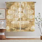 Avalokite&scaron;vara &uuml;ksteist k&uuml;lge Magamistoa pimendavad kardinad Kardinad Pakub helmestega kardinat Elutoa vahesein Akende rulood W50xH70cmx2pcs-CL