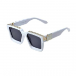 4Flaunt Monster Series Retro Trend Model Shades paksud ristk&uuml;likukujulised luksuslikud nelinurksed p&auml;ikeseprillid UV 400 kaitsega meestele ja naistele