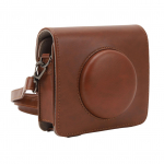 Retrokaamera korpuse kaitsev PU-nahast kaamera &otilde;lakott koos eemaldatava reguleeritava rihmaga