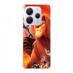 Coque Xiaomi Redmi Note 14 5G le roi lion film Disney Simba Nala Mufasa Maniacase