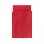 Sac d&eacute;co en papier - Cadeau - Friandises - Rouge - 6 x 4,5 cm