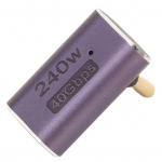 USB C emane kuni USB C isane adapter PD 240W 8K 60HZ Kiire 40Gbps USB4.0 C t&auml;isnurkne adapter