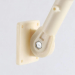 Seinale kinnitatav lipuvarda kronstein alumiiniumsulamist auditoorium v&auml;listingimustes seinavalgusti postid lipuhoidja kinnitusalus koos tarvikutega