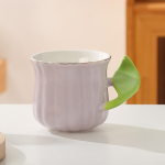 Lihtne loominguline keraamiline tass Macaron Home Kruus Hommikus&ouml;&ouml;gitass Kohvitass Paar Kontori veetass 301-400ml