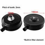 Filter summuti &otilde;hukompressor sisselaskefilter summuti osad asendada varu 150mm