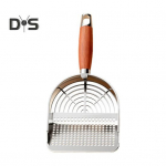 Metallist kassiliivak&uuml;hvel hoidikuga Lemmikloomakaka ergonoomilise puidust k&auml;epidemega kiire s&otilde;elumisk&uuml;hvliga kassitarbed B