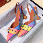 Aneikeh Elegantne Kamuflaaž Terava Ninaga Rihmadega Naiste Kingad Disainistiil Pandlaga K&otilde;rged Kontsad Banketi Pulmakleidid 34 mitmev&auml;rviline