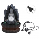 Unikaalne Buddha Kuju Lauapealne Purskkaev Kaunistus Vaikust Kodu Lauapind Kaunistus Valgustusega EL Pistikupesa 220V