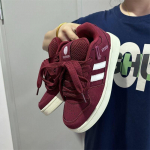 Rula naiste kingad ins tide 2025 suvi uus leivakingad Guochao ni&scaron;&scaron; paaridisain mitmek&uuml;lgsed vabaaja rulakingad 36 burgundiapunane