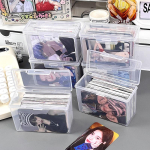 L&auml;bipaistev plastikust hoiukarp Pocards V&auml;ikeste kaartide hoiukarp Lauakorralduskarp Klassifikatsioonikarp Kirjatarbed 1PCS