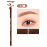 Natural Look Eyebrow Pencil 1Pc Waterproof Sweat Resistant Smudge Proof Easy to Apply Soft Precision Makeup Pencil for Women Girls Eyebrow One Size