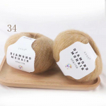 Moh&auml;&auml;rl&otilde;ng, heegeldatud naiste sall, r&auml;tik, villane l&otilde;ng, k&auml;sitsi valmistatud isetehtud l&otilde;ng, 0,9 mm x 260